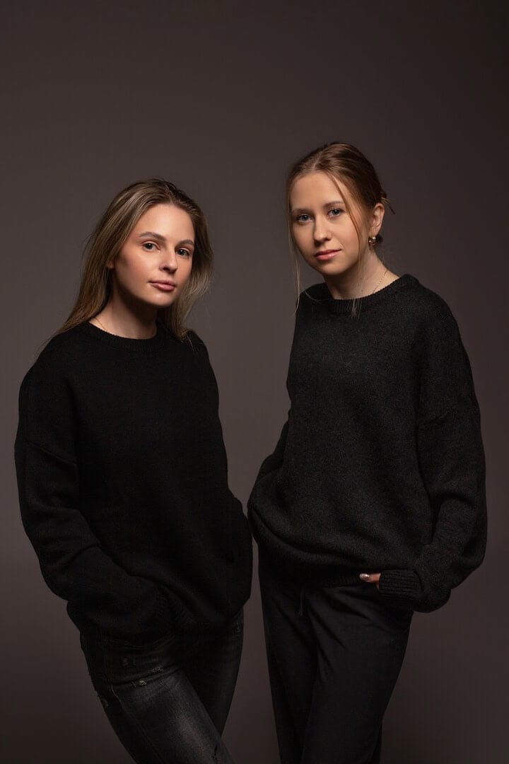 Grafitowy sweter wełniany SOFT MERINO