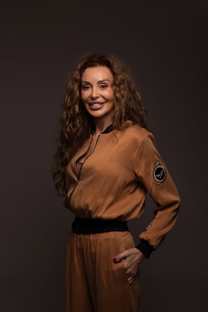 Bluza dresowa bomber METROPOLITAN karmelowa