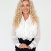 Biała koszula jedwabna COLLETTE-1
